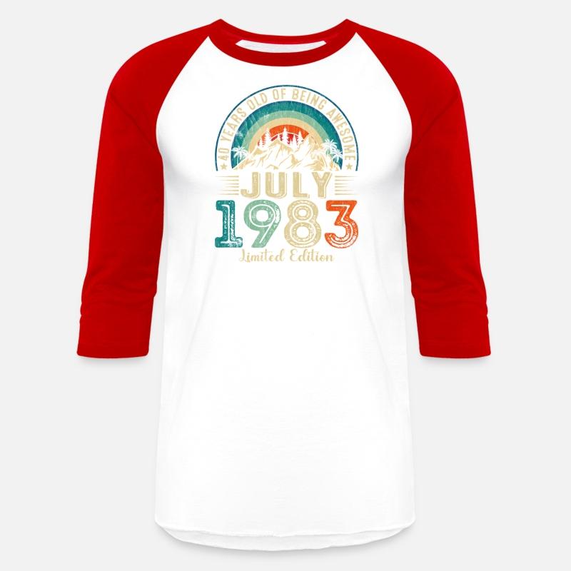 40 Years Old 40Th Awesome Since July