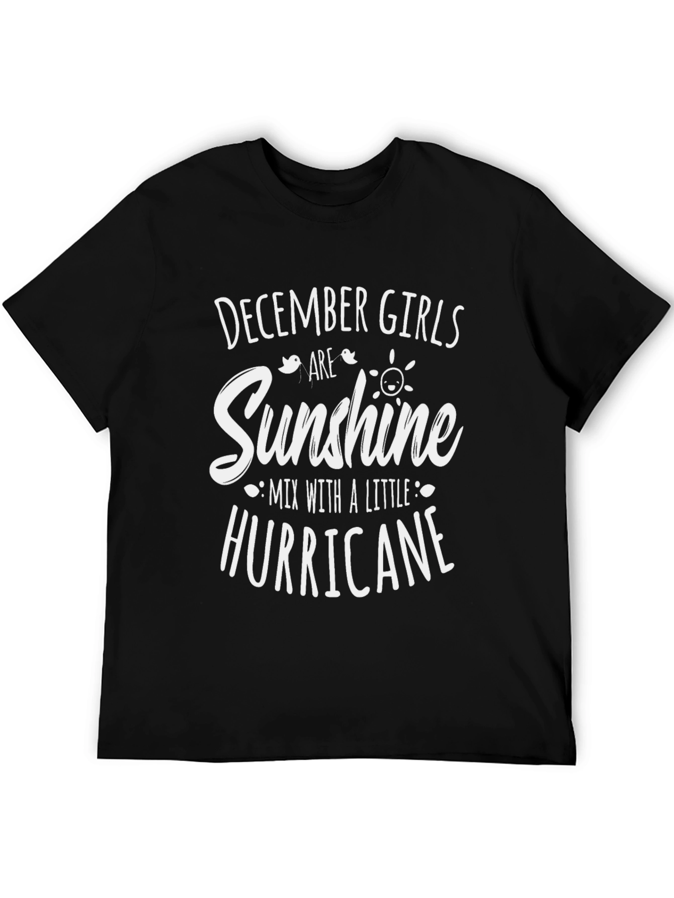 December Girls Sunshine Hurricane Black T-Shirt