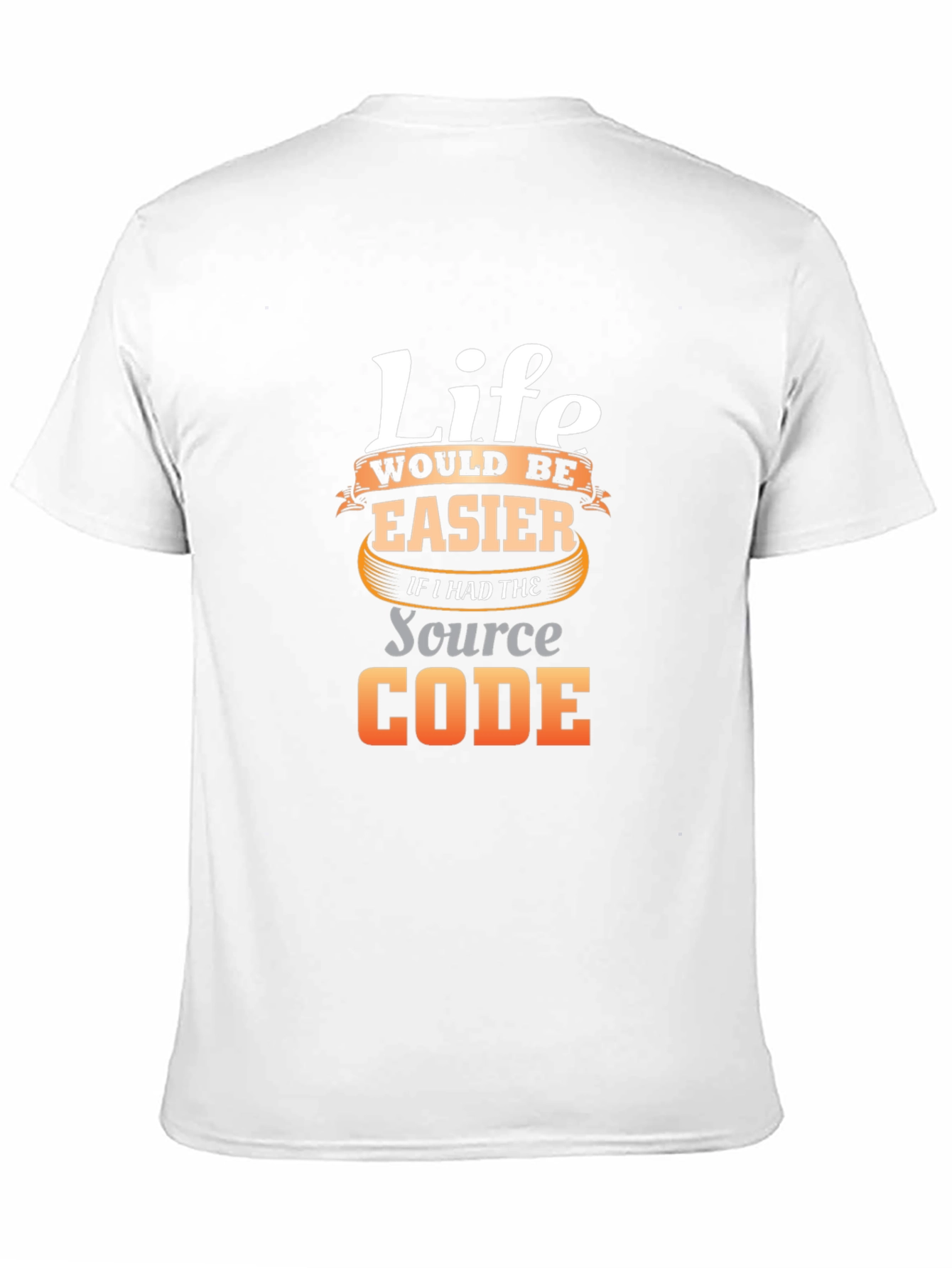 Life Source Code Black T-Shirt