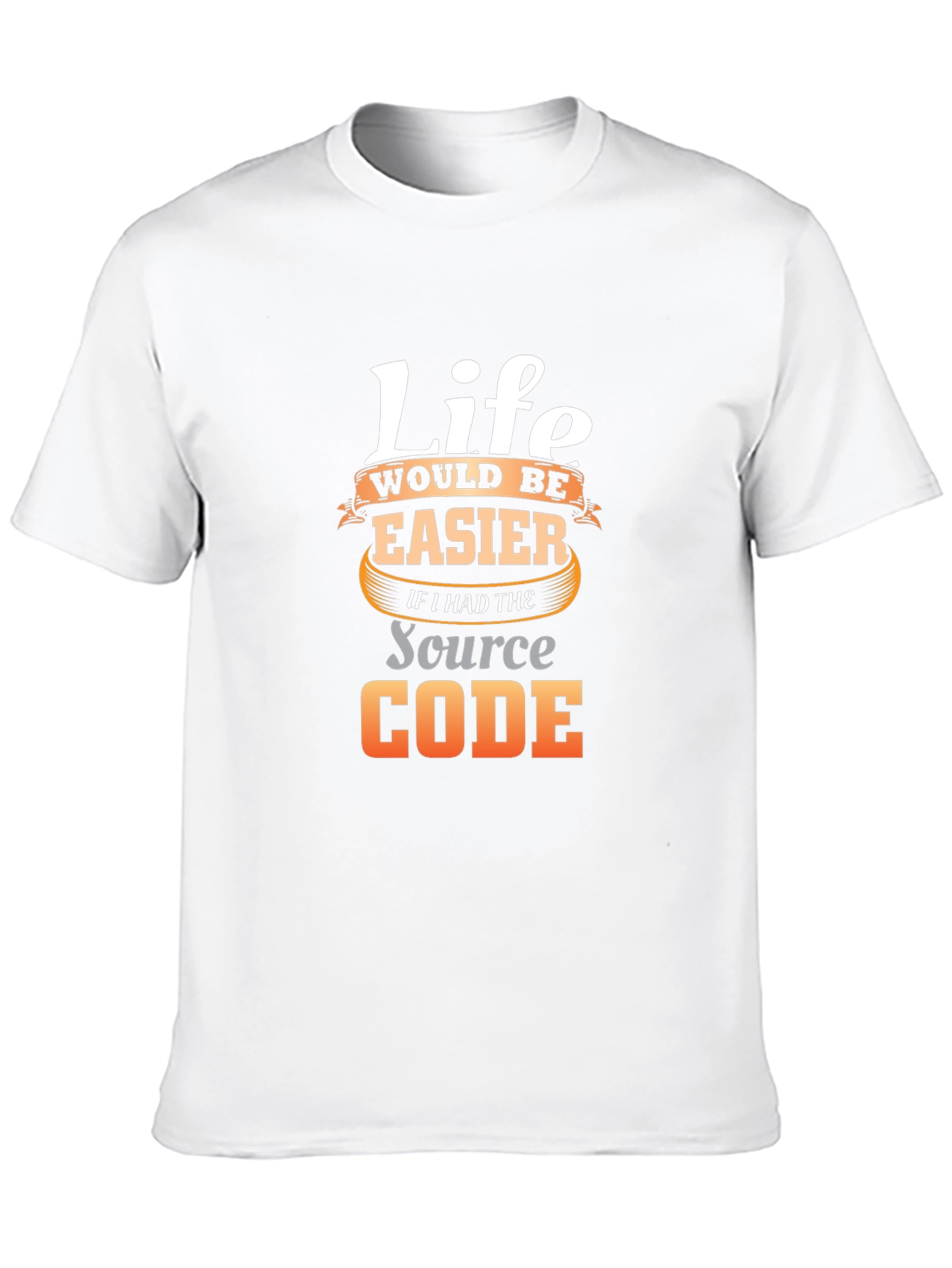 Life Source Code Black T-Shirt