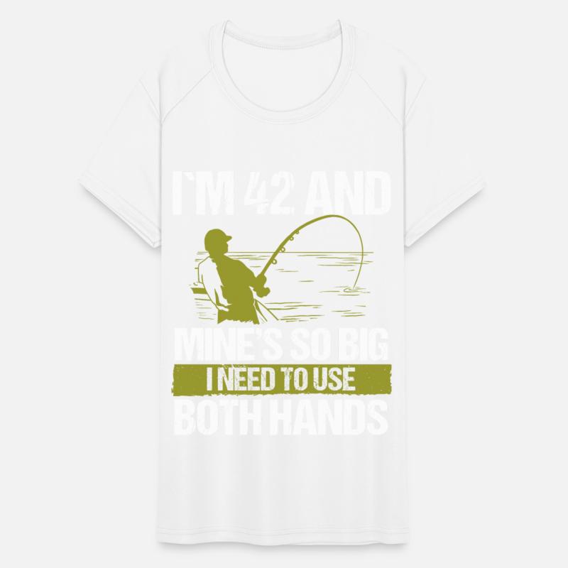 42 Year Old Fishing Lure Fisherman Rod Funny 42