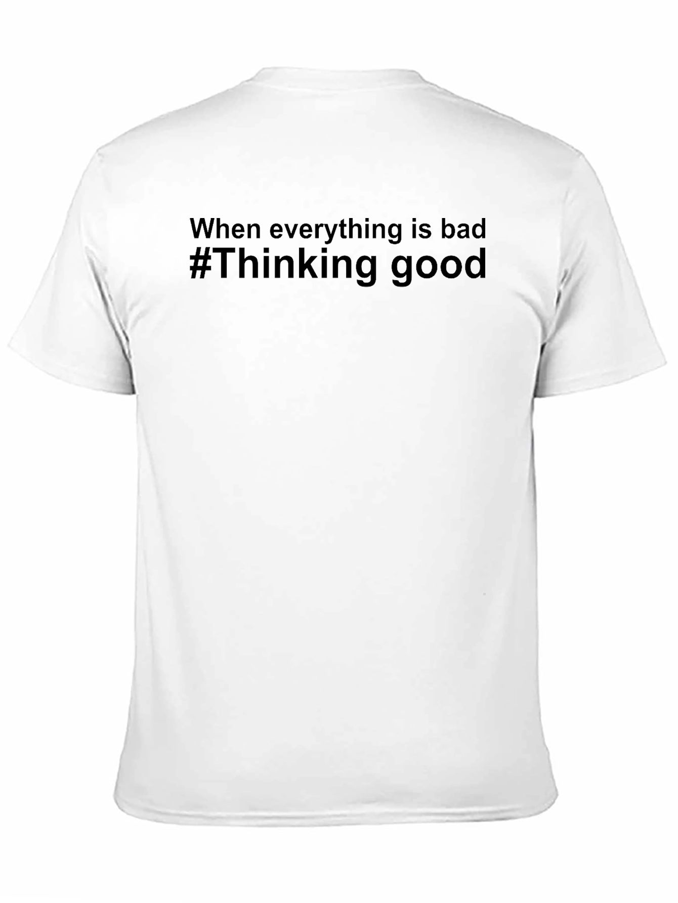 Thinking Good Graphic Tee - Black