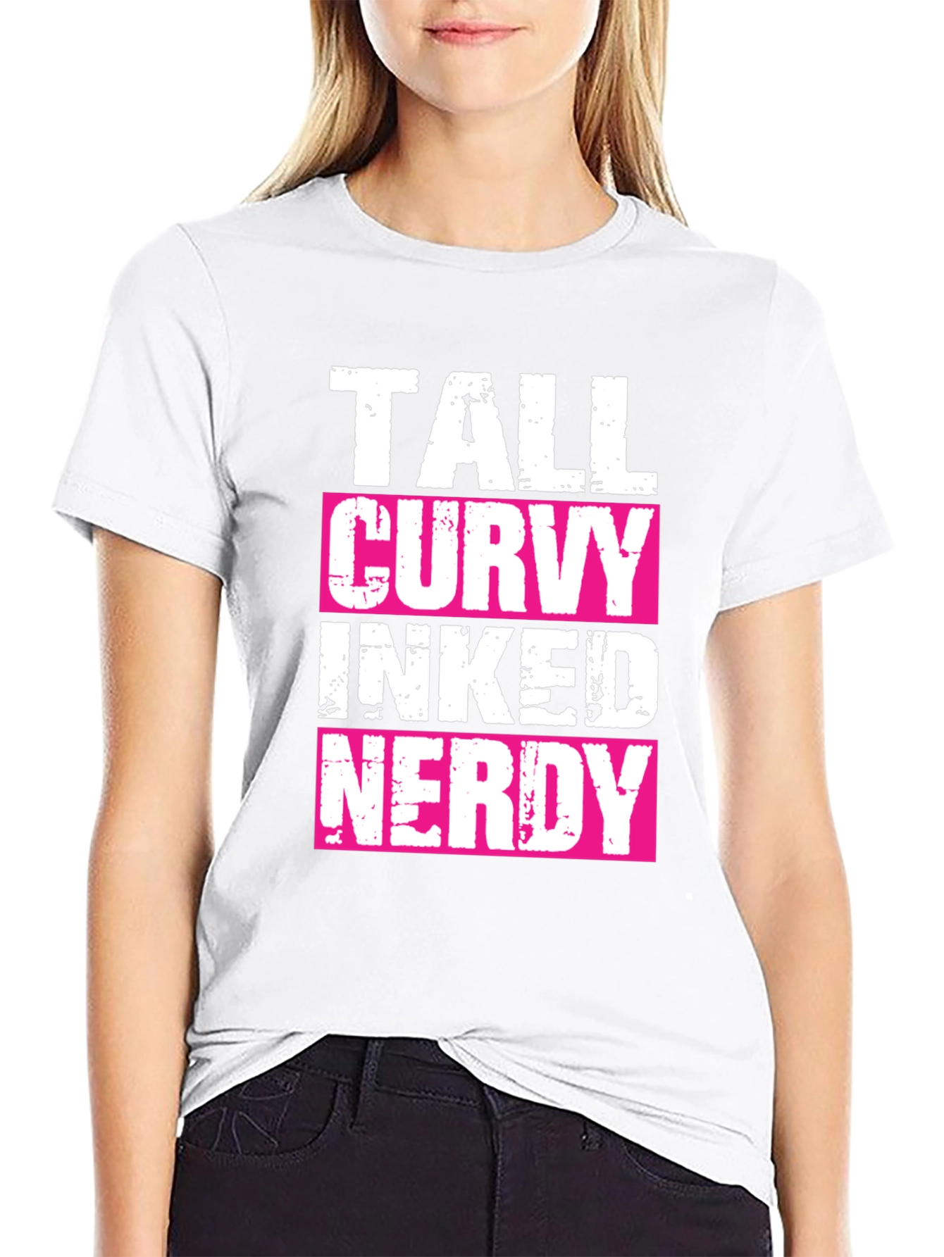 Tall Curvy Inked Nerdy Graphic Tee