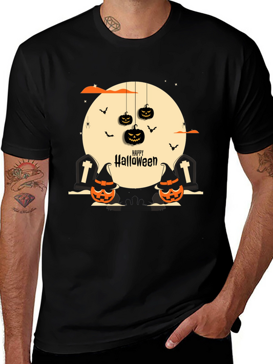 Halloween Graphic Tee - Spooky Season Style