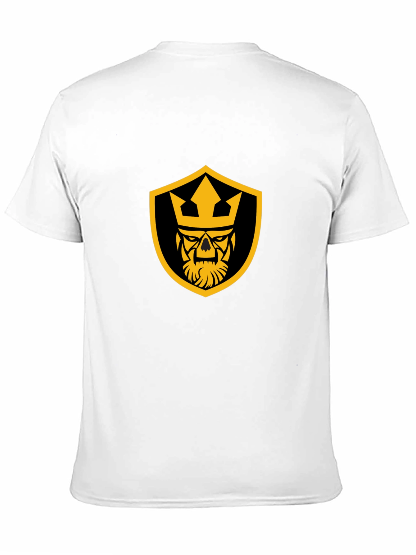 Skull King Graphic Tee - Black Cotton T-Shirt