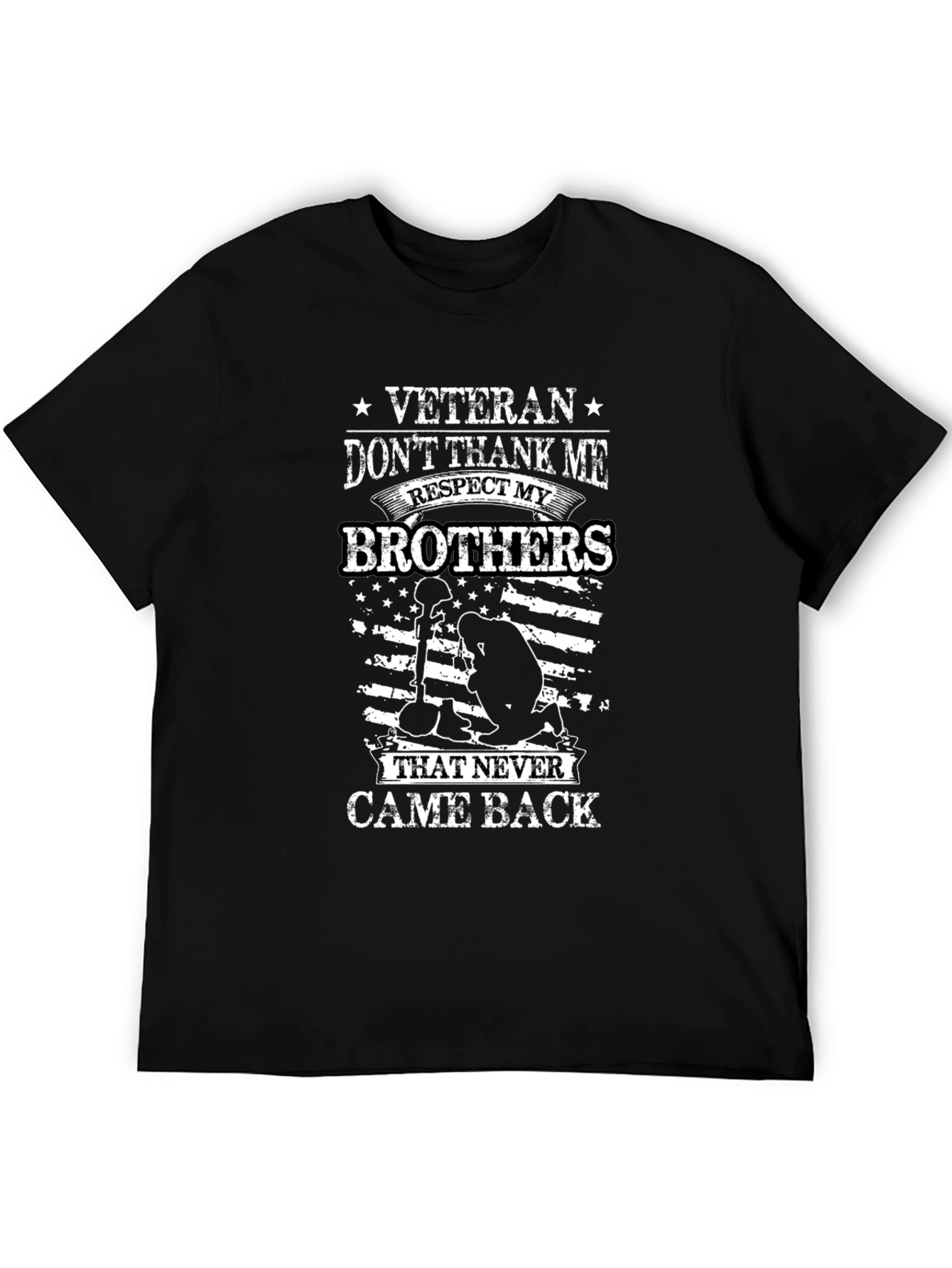 Veteran Respect Brothers T-Shirt - Never Came Back
