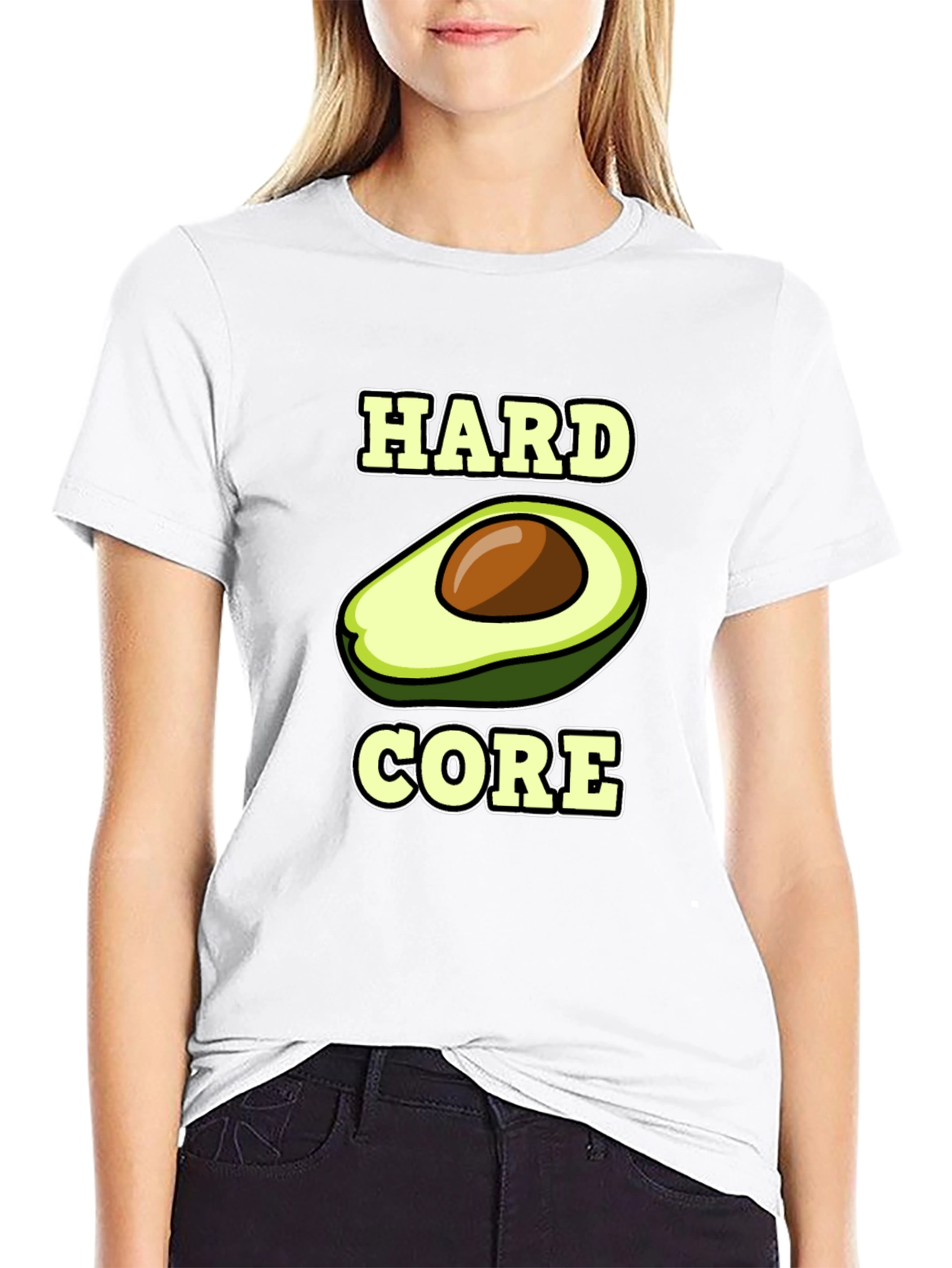 Hard Core Avocado T-Shirt