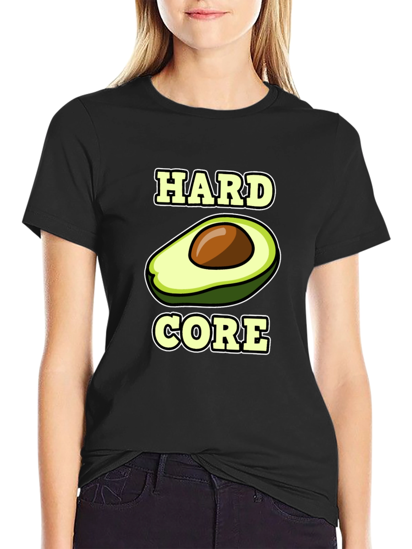 Hard Core Avocado T-Shirt