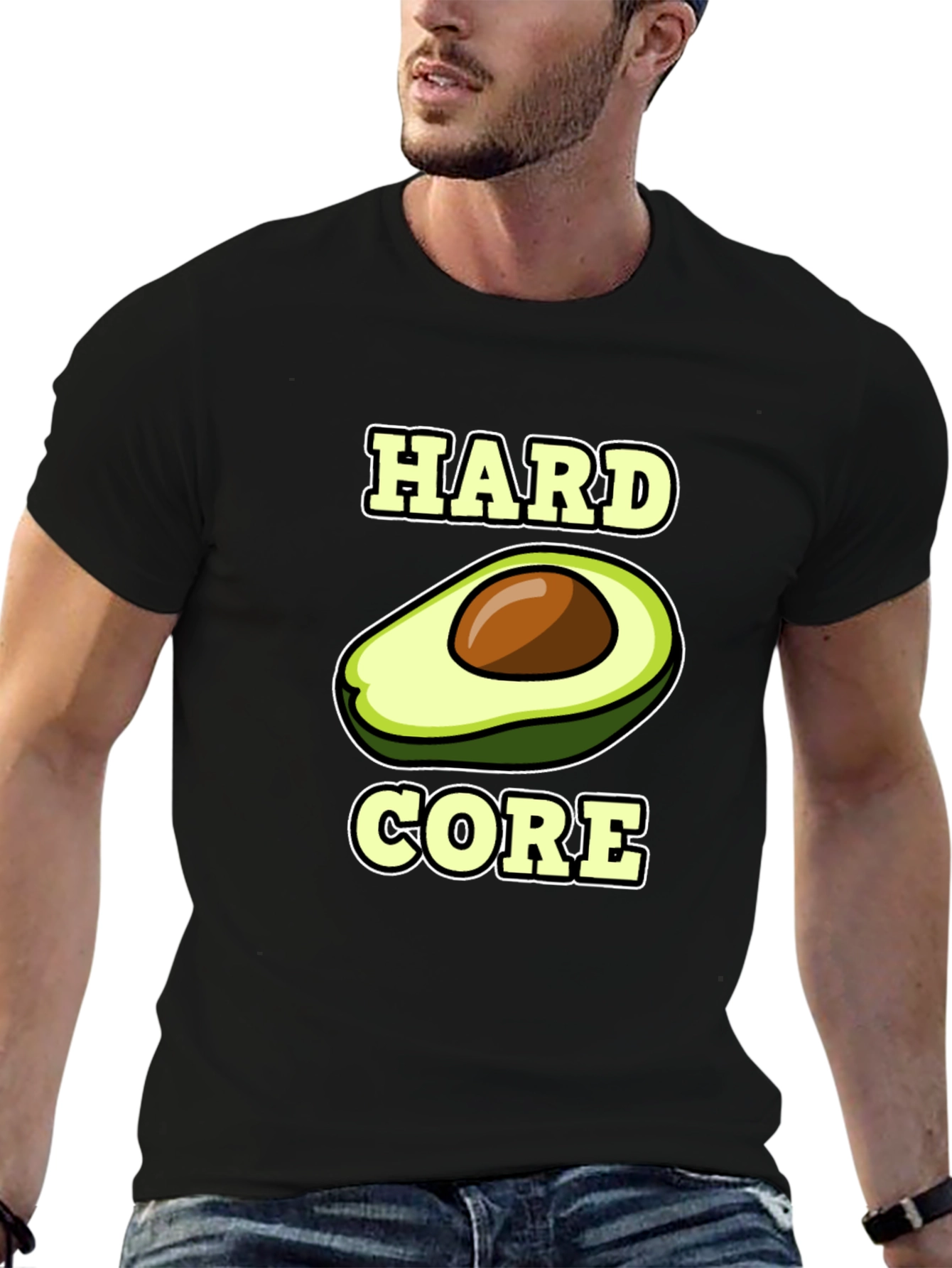 Hard Core Avocado T-Shirt