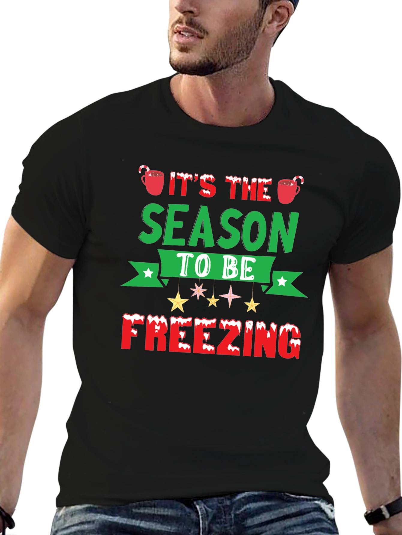 Festive Freezing Holiday T-Shirt