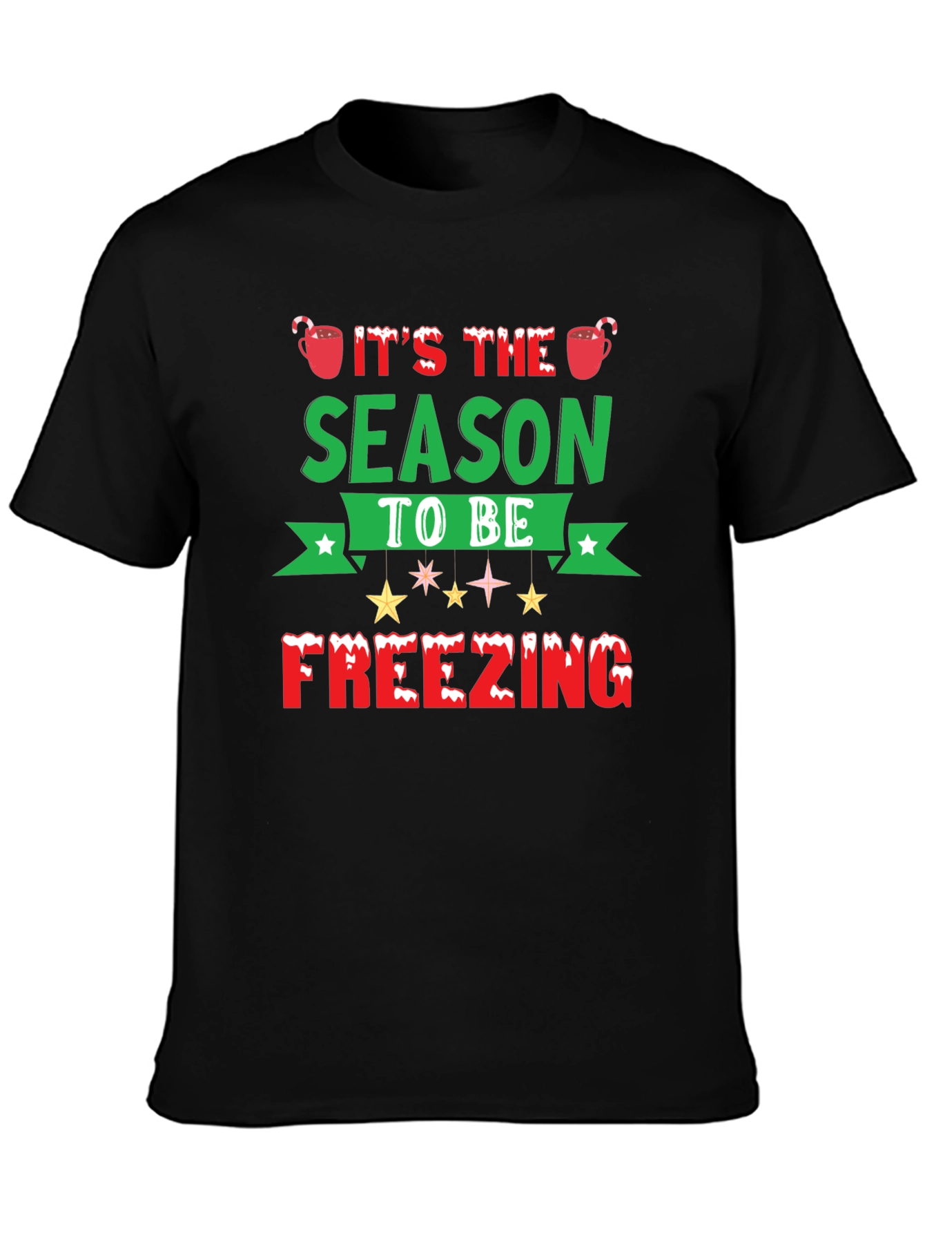 Festive Freezing Holiday T-Shirt