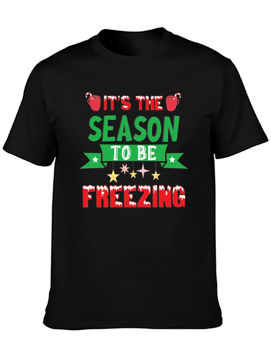 Festive Freezing Holiday T-Shirt