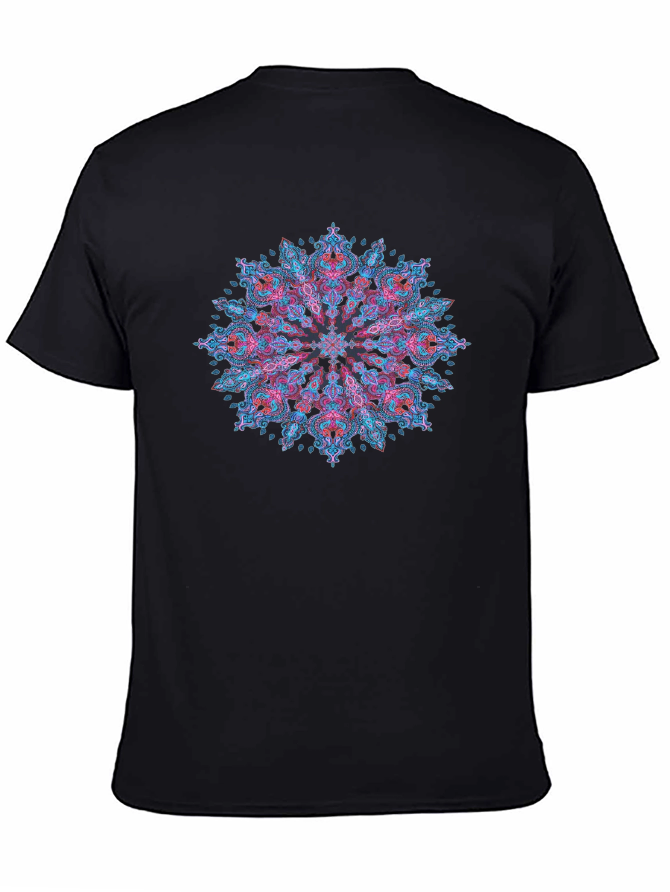 Mandala Art Black T-Shirt - Stylish Graphic Tee