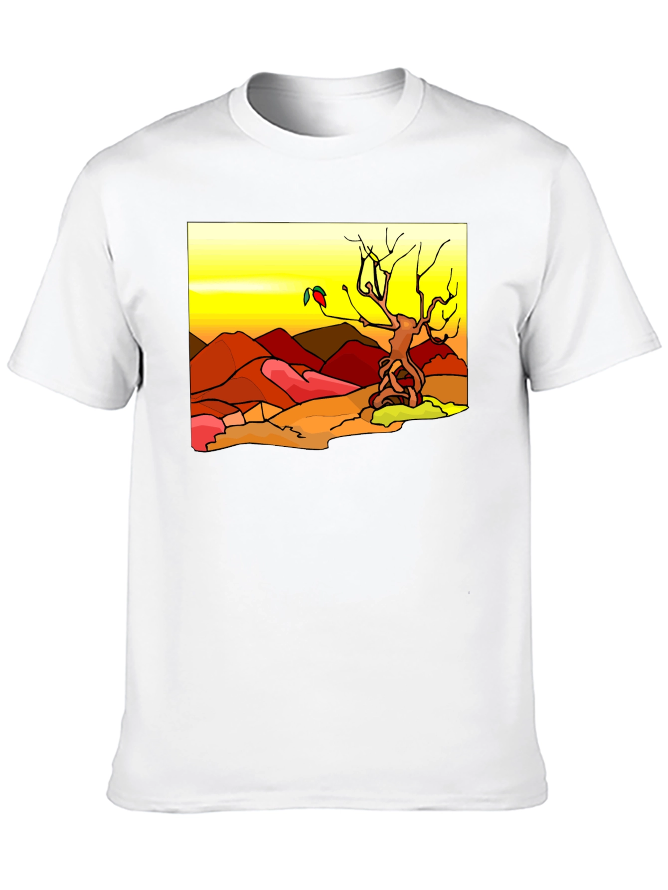 Desert Landscape Graphic Tee