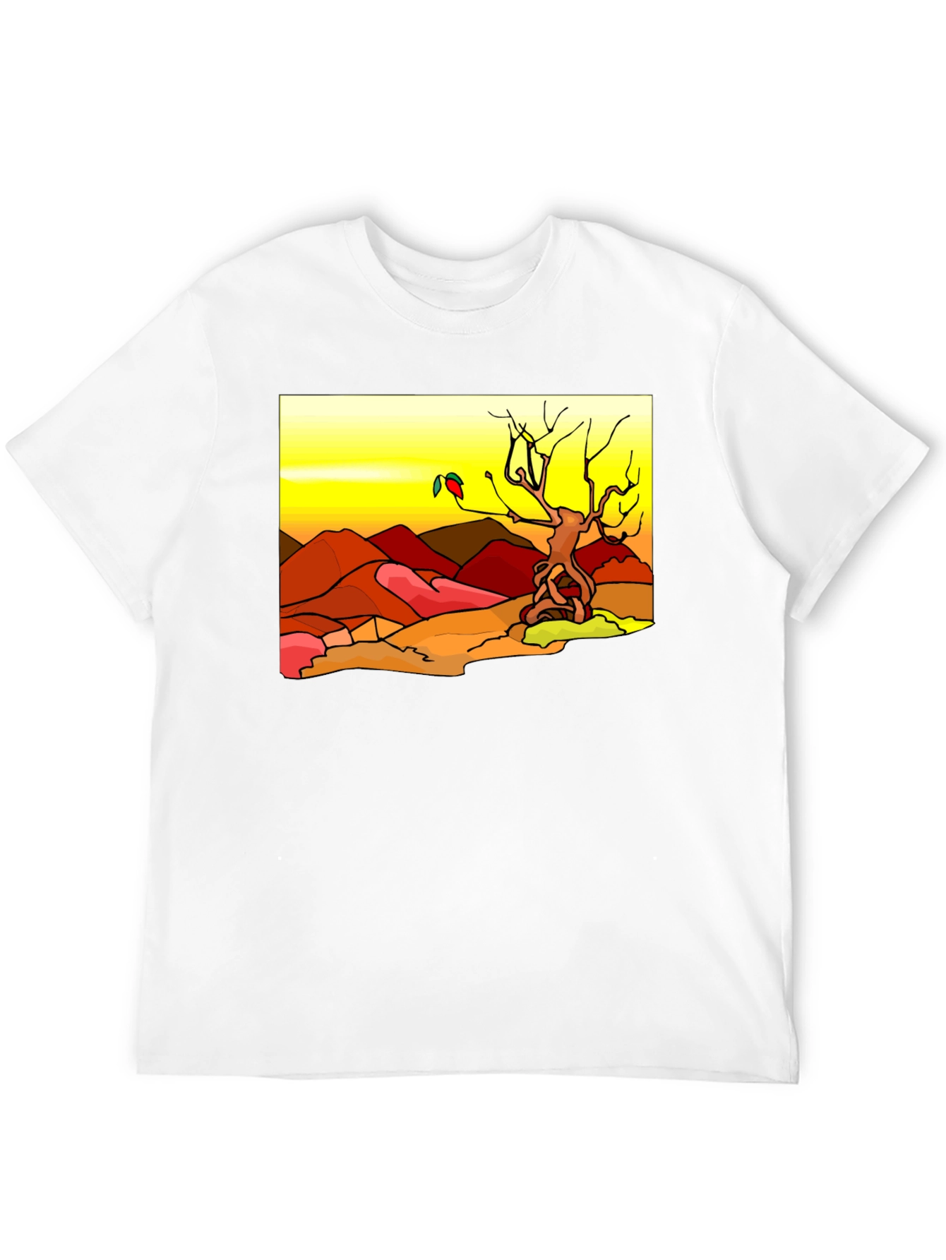 Desert Landscape Graphic Tee