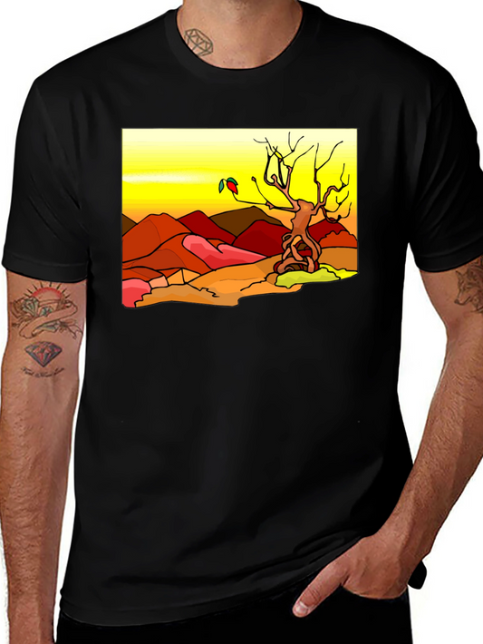 Desert Landscape Graphic Tee