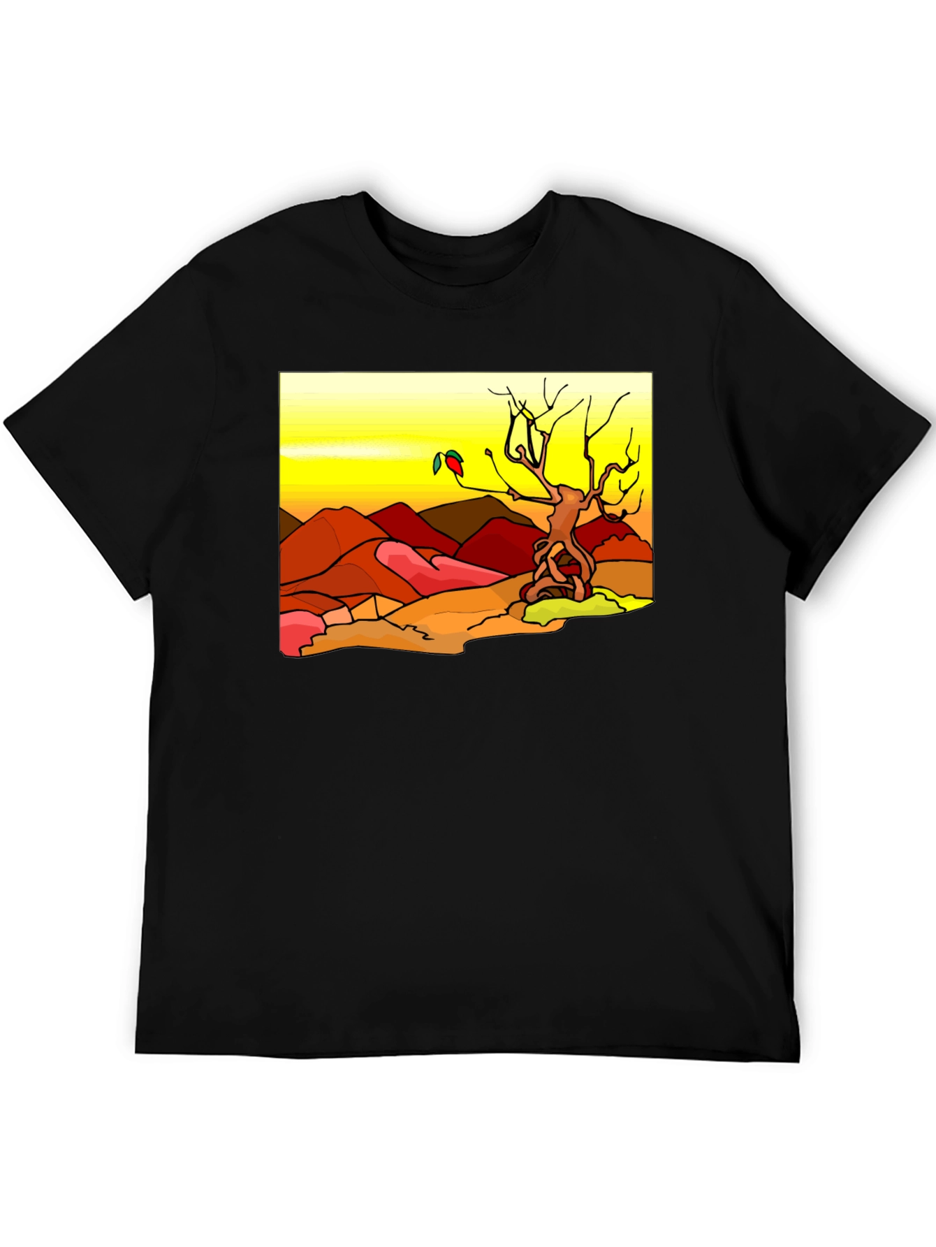 Desert Landscape Graphic Tee