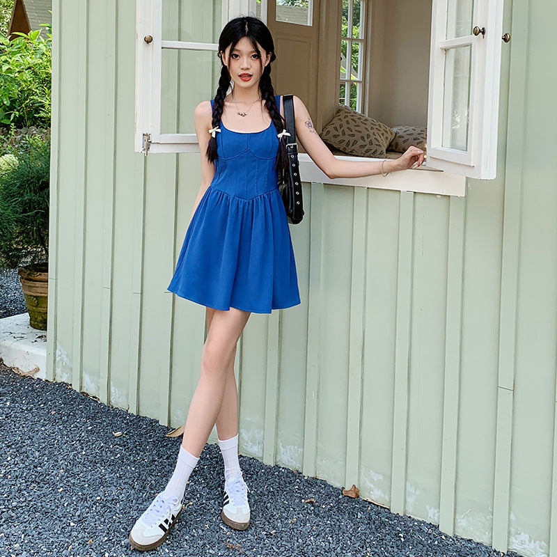 Women's Feel Summer Cute Age-Reducing Mini Length Strapless Dress