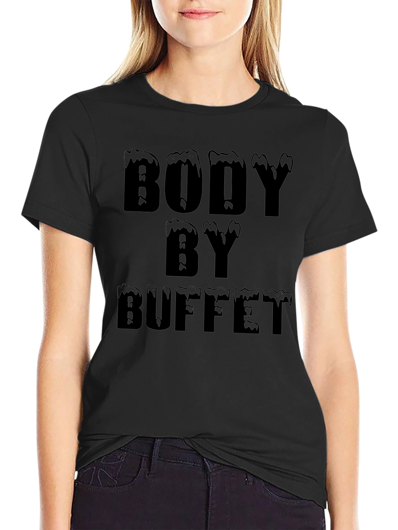 Body By Buffet Black T-Shirt