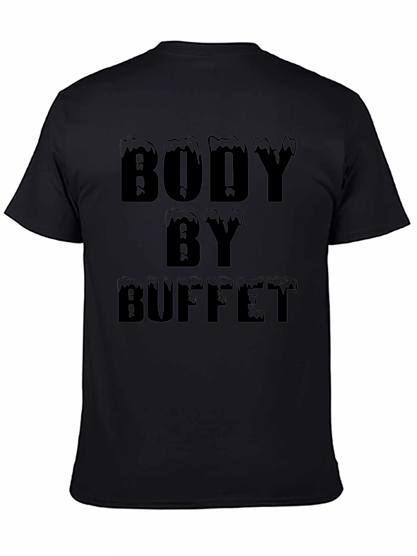 Body By Buffet Black T-Shirt