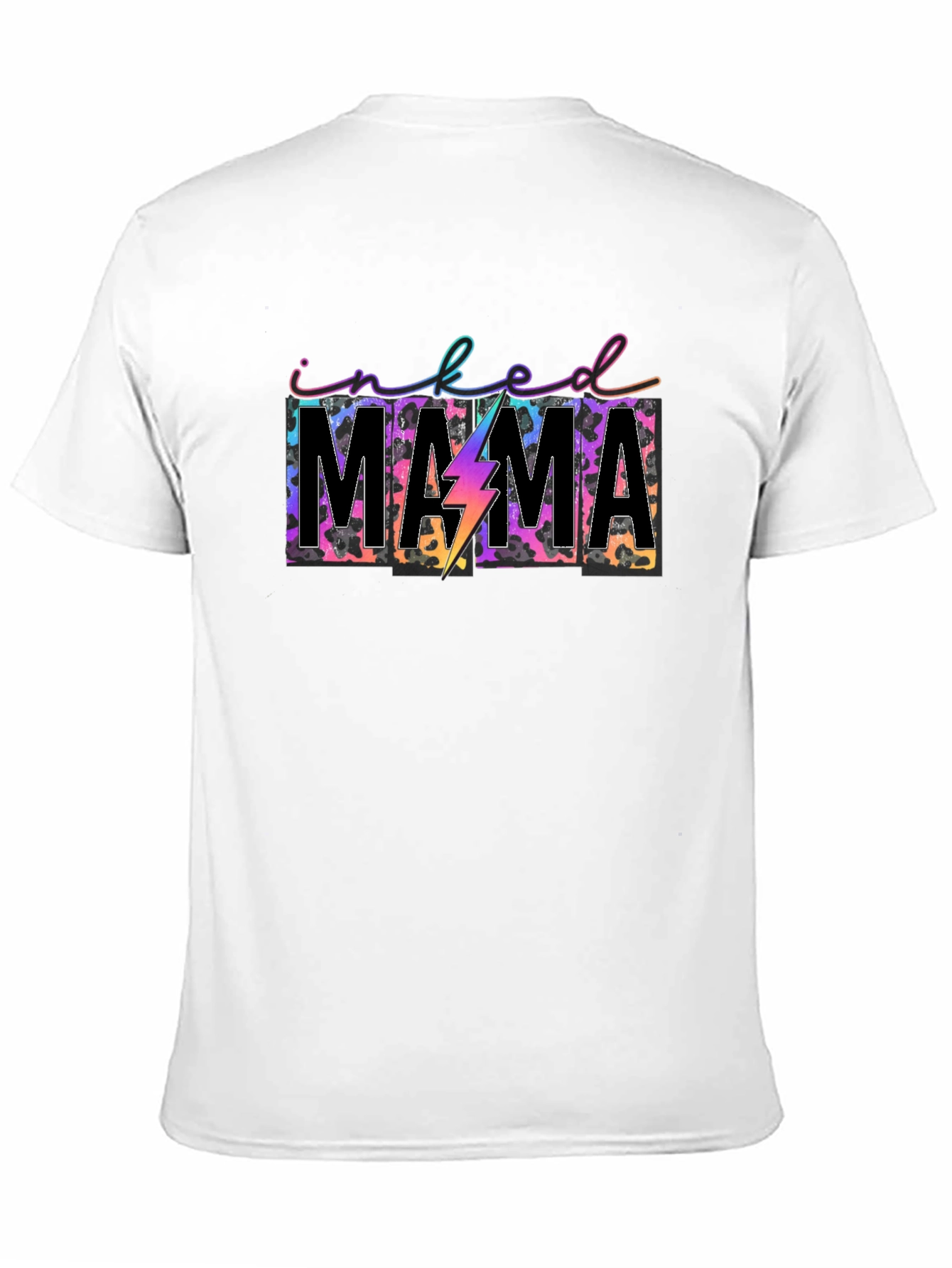 Inked Mama Graphic Tee - Leopard Print T-Shirt