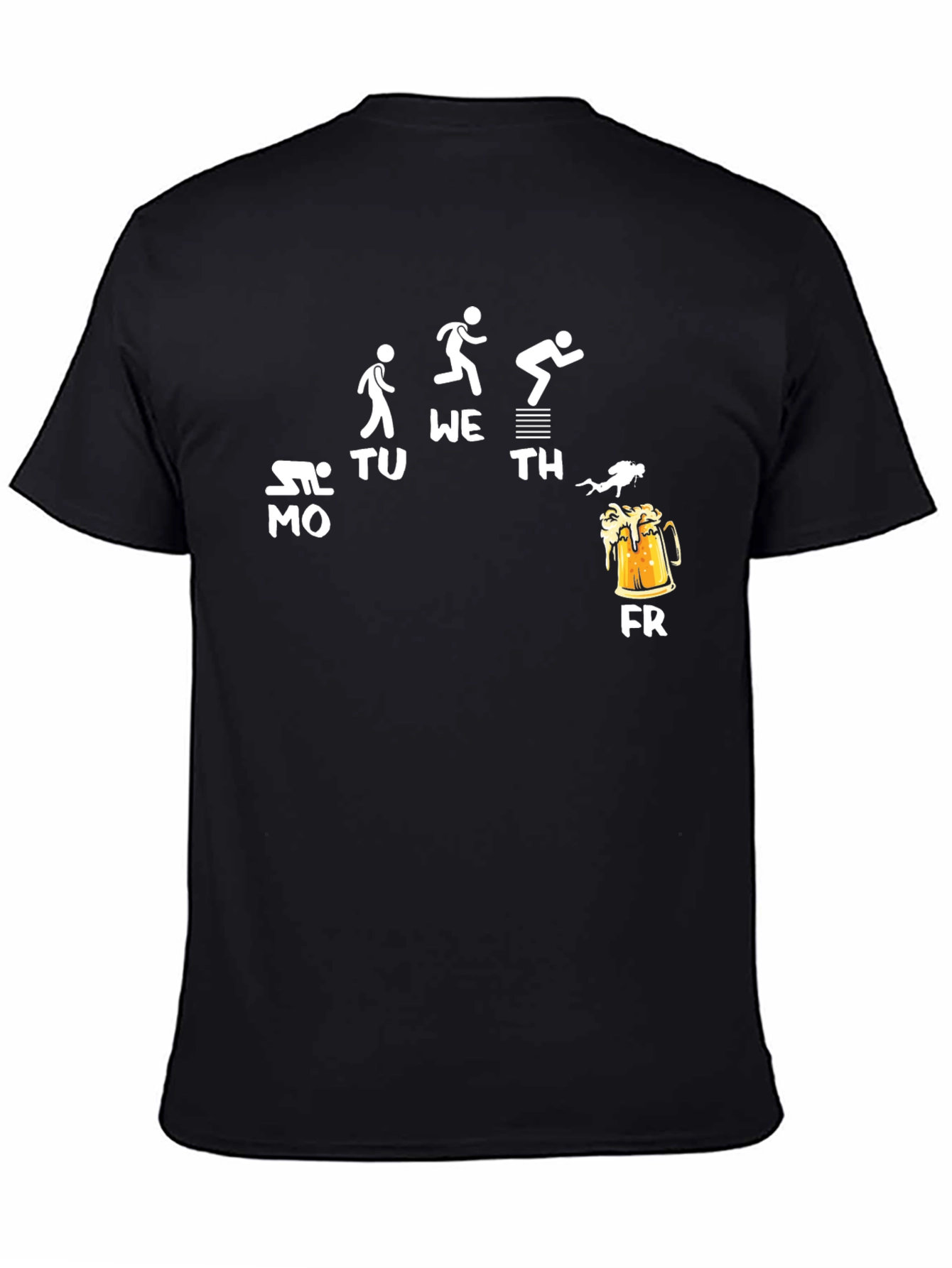 Funny Weekday T-Shirt - Weekend is Beer Day!