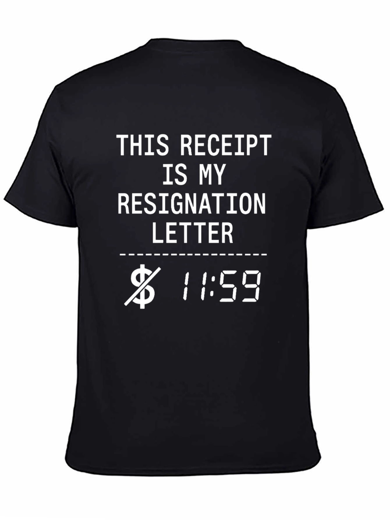 Resignation Letter Graphic T-Shirt