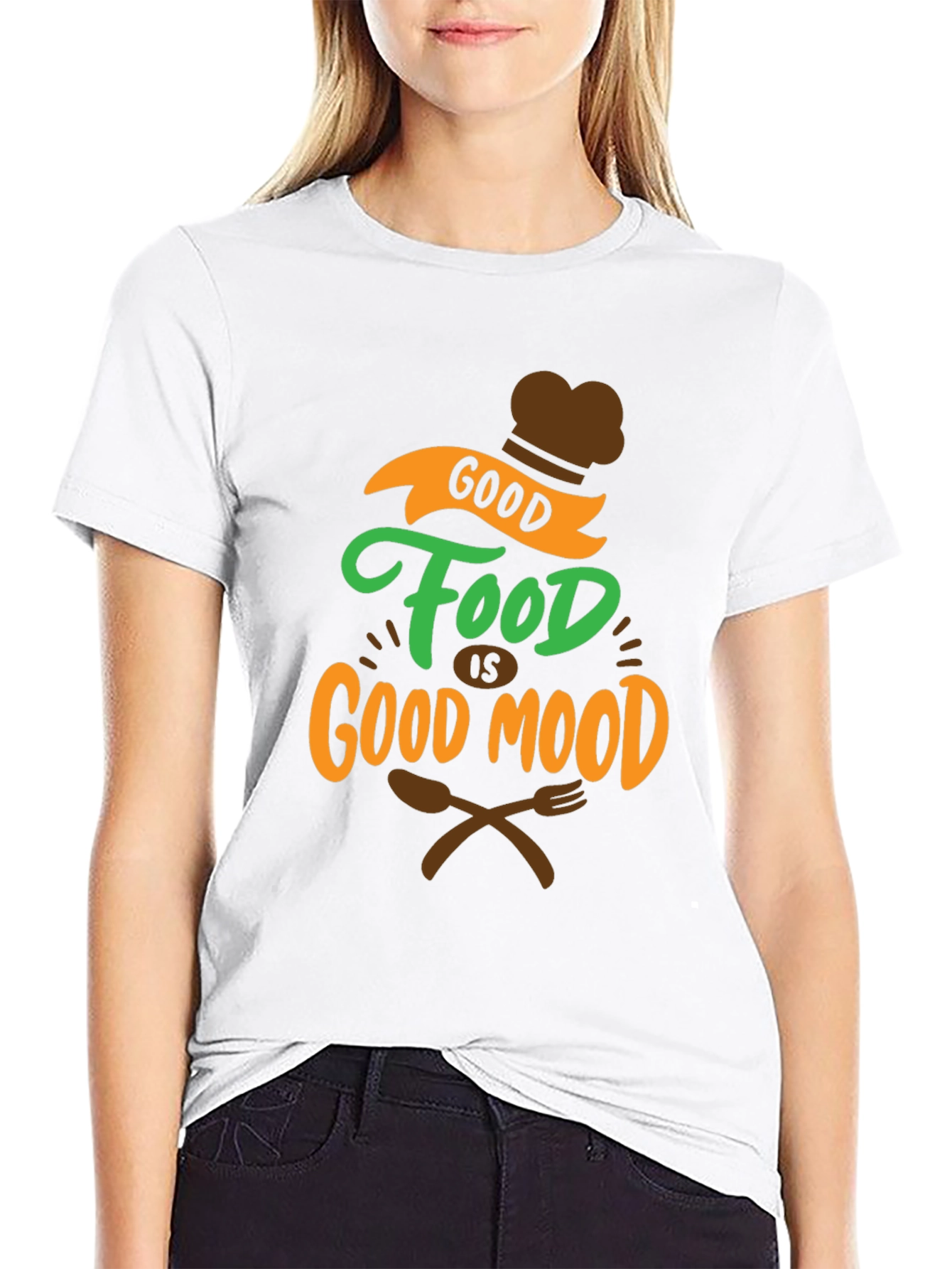 Good Food Good Mood Graphic Tee