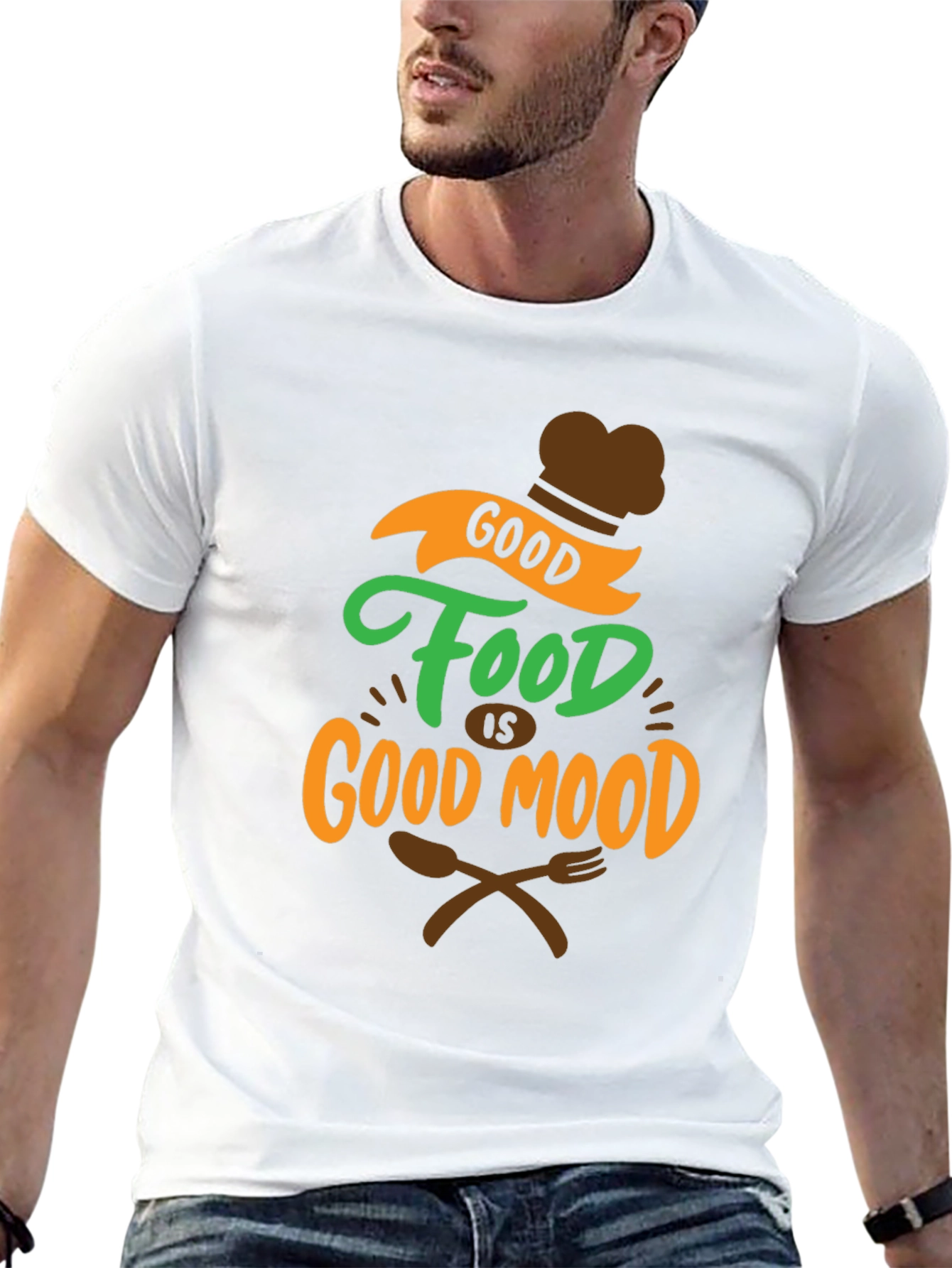 Good Food Good Mood Graphic Tee