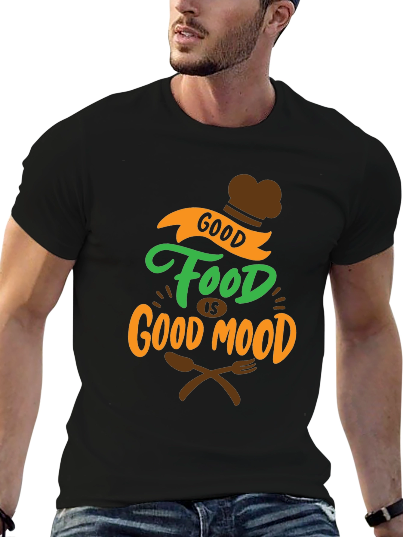 Good Food Good Mood Graphic Tee