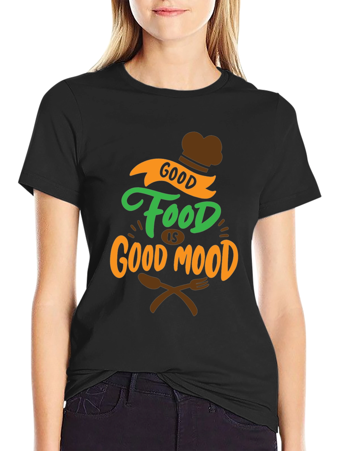 Good Food Good Mood Graphic Tee