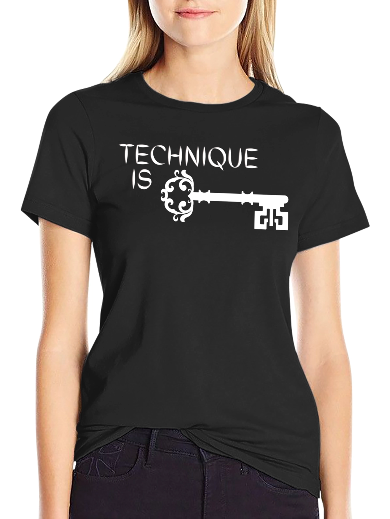 Technique Is Key Graphic T-Shirt