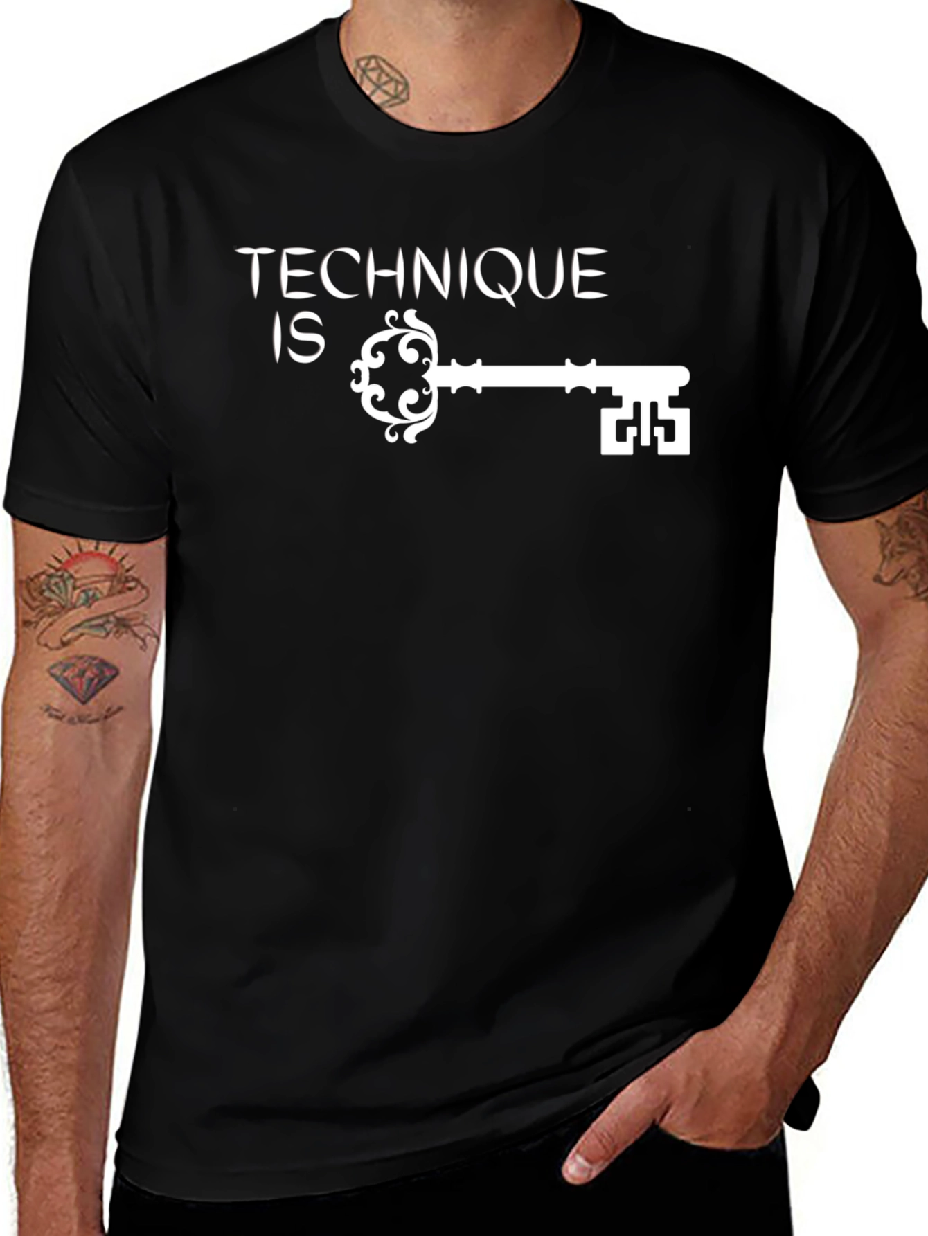 Technique Is Key Graphic T-Shirt