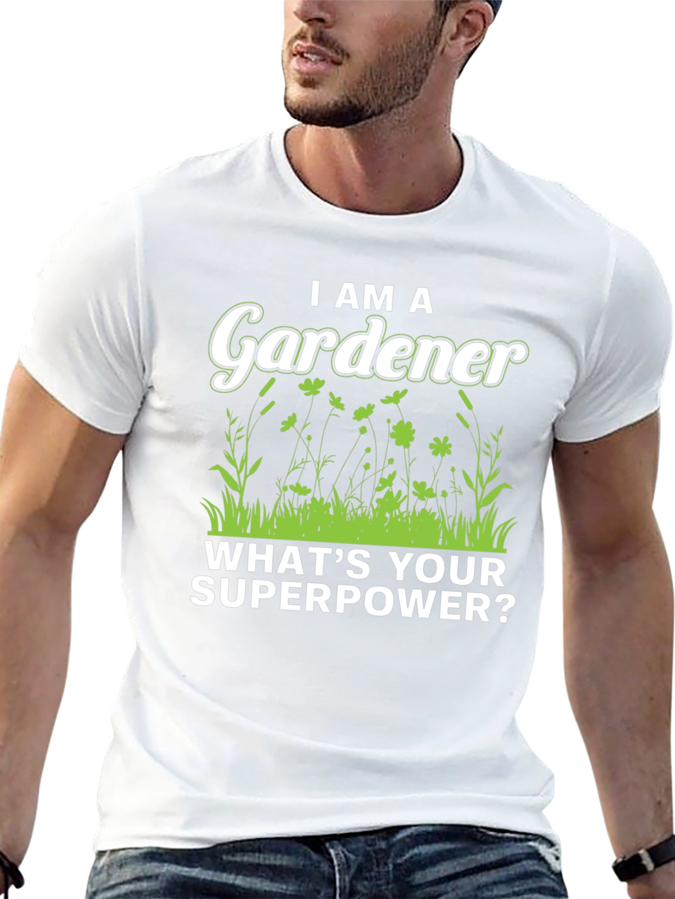 Gardener Superpower T-Shirt: Nature Lover Tee