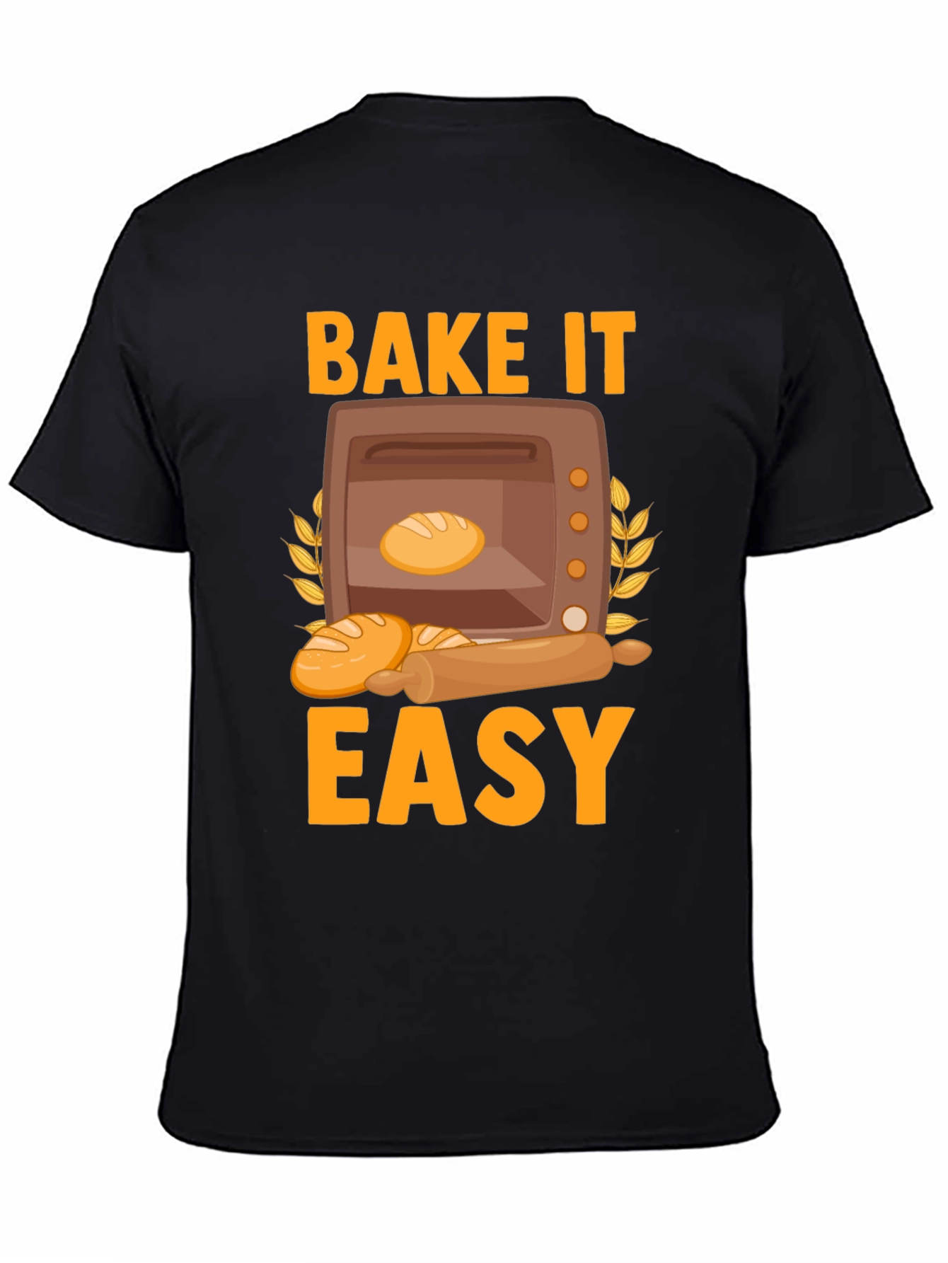 Bake It Easy Graphic T-Shirt - Baking Lovers Tee