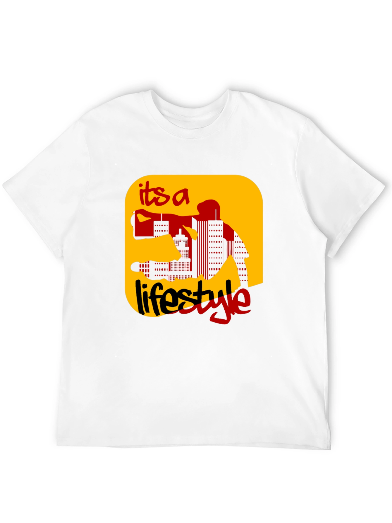 Urban Lifestyle Graphic Tee - Streetwear Style