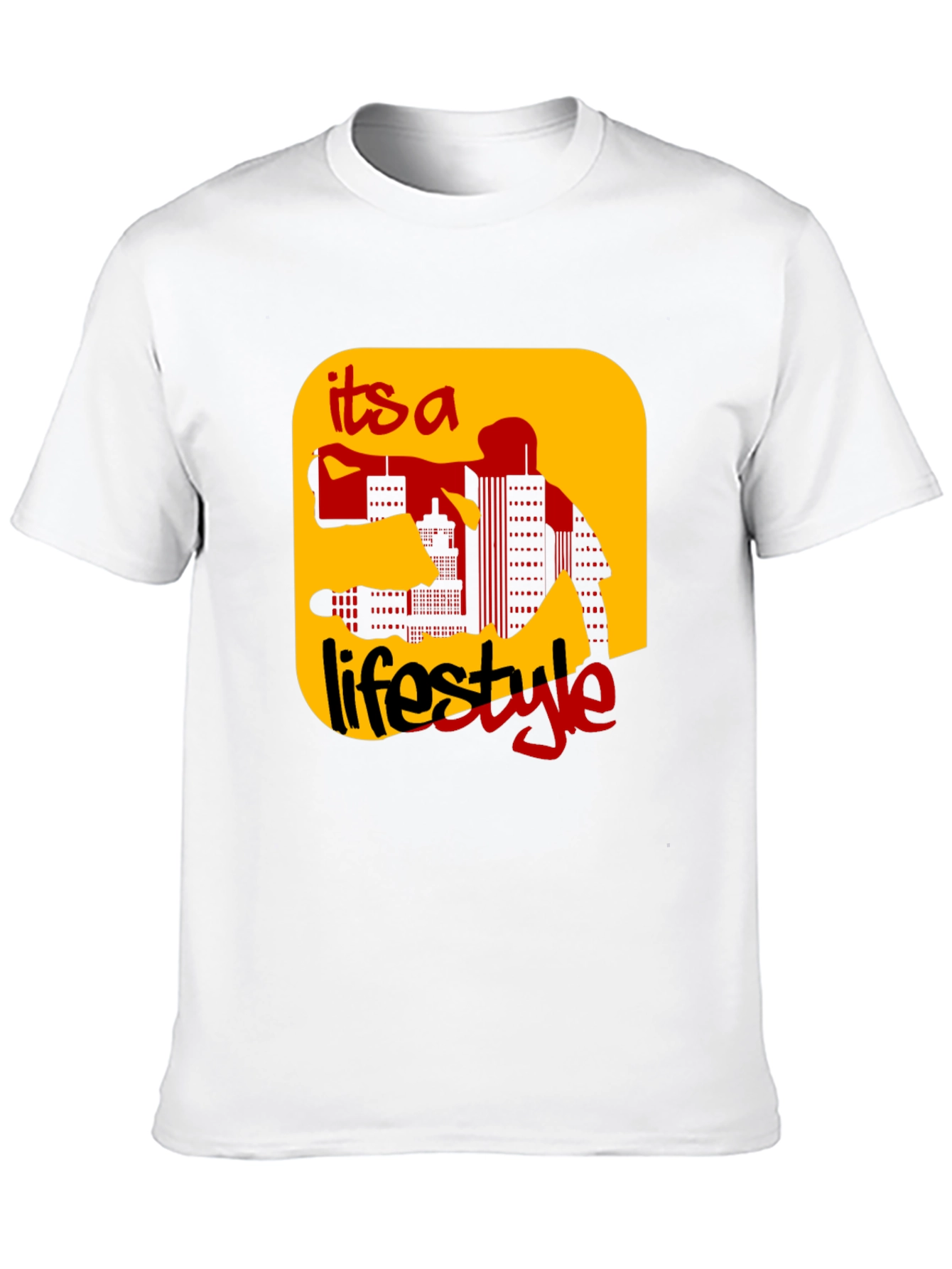 Urban Lifestyle Graphic Tee - Streetwear Style