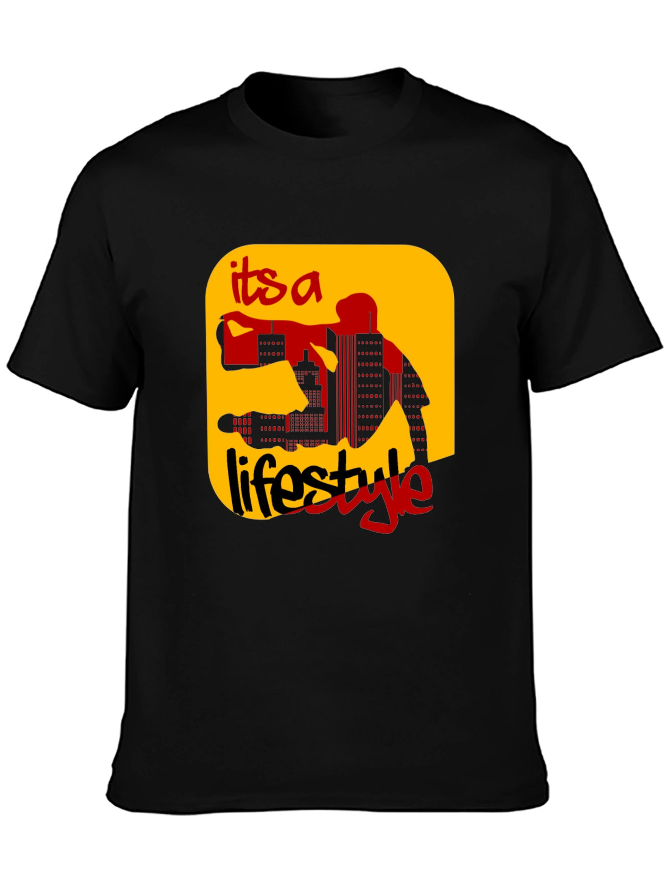 Urban Lifestyle Graphic Tee - Streetwear Style