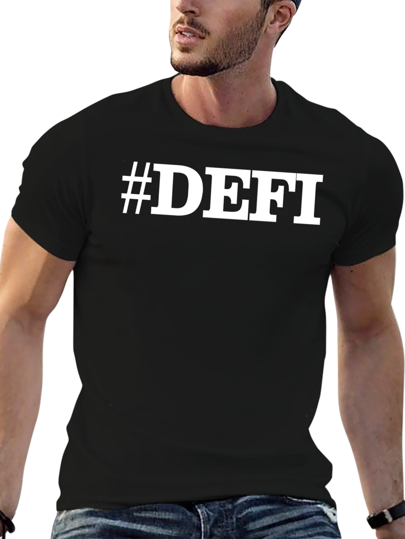 #DEFI Black T-Shirt - Crypto Decentralized Finance Tee