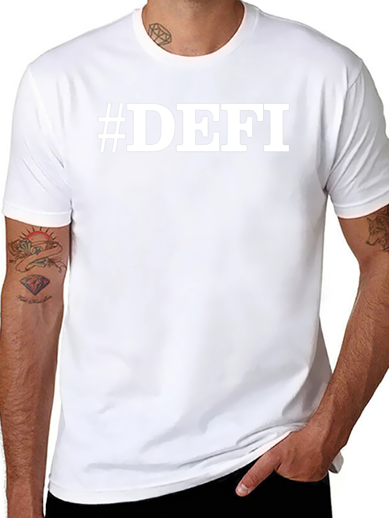 #DEFI Black T-Shirt - Crypto Decentralized Finance Tee