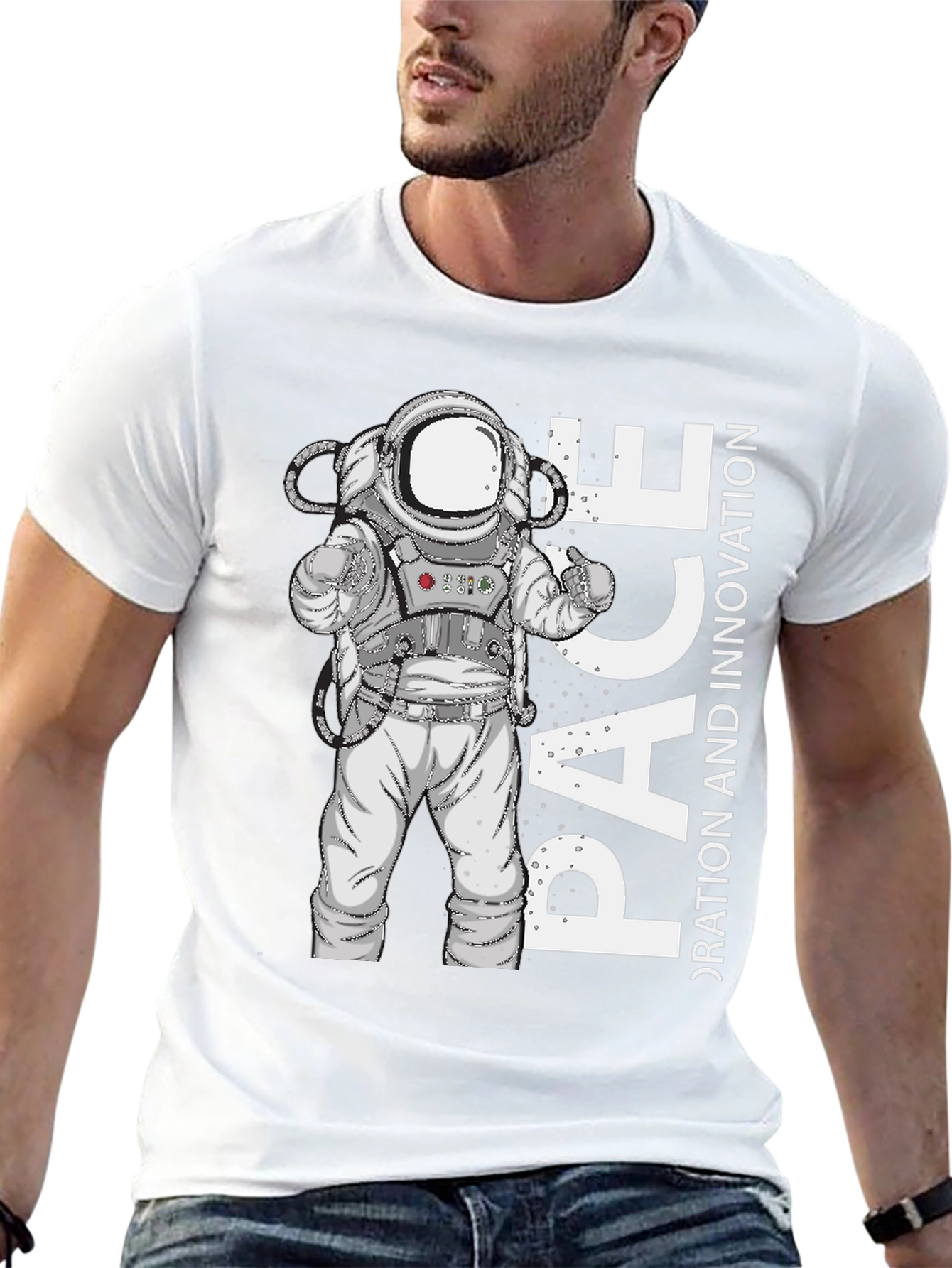 Astronaut PACE Innovation Black T-Shirt