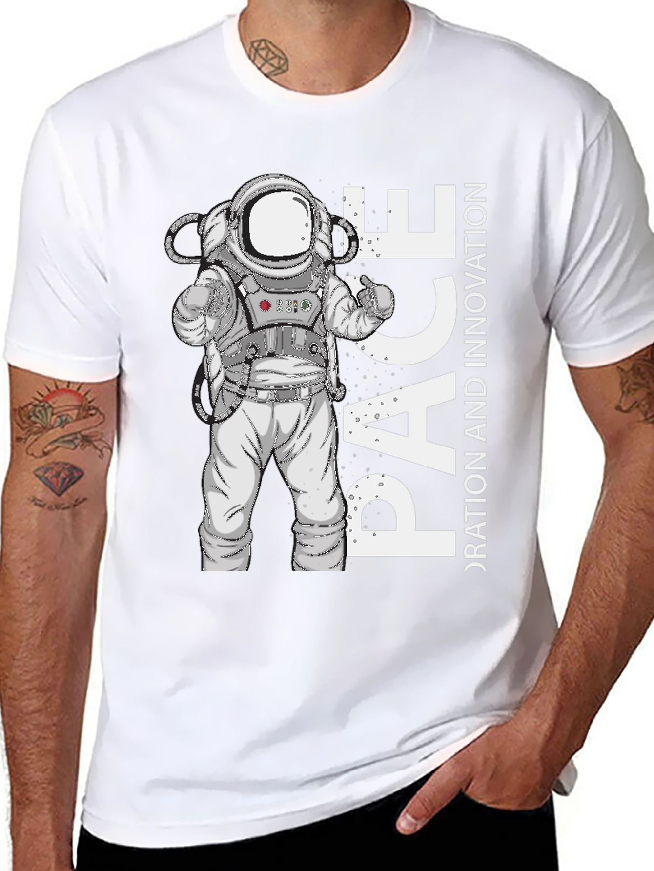 Astronaut PACE Innovation Black T-Shirt