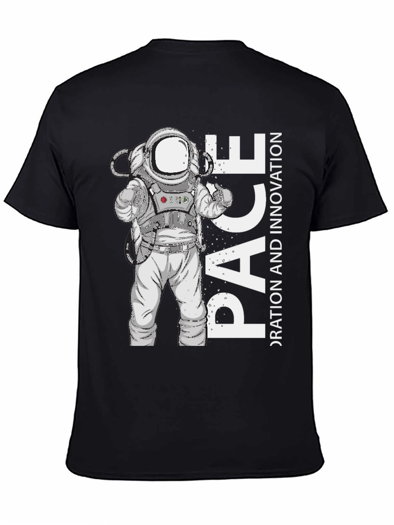 Astronaut PACE Innovation Black T-Shirt