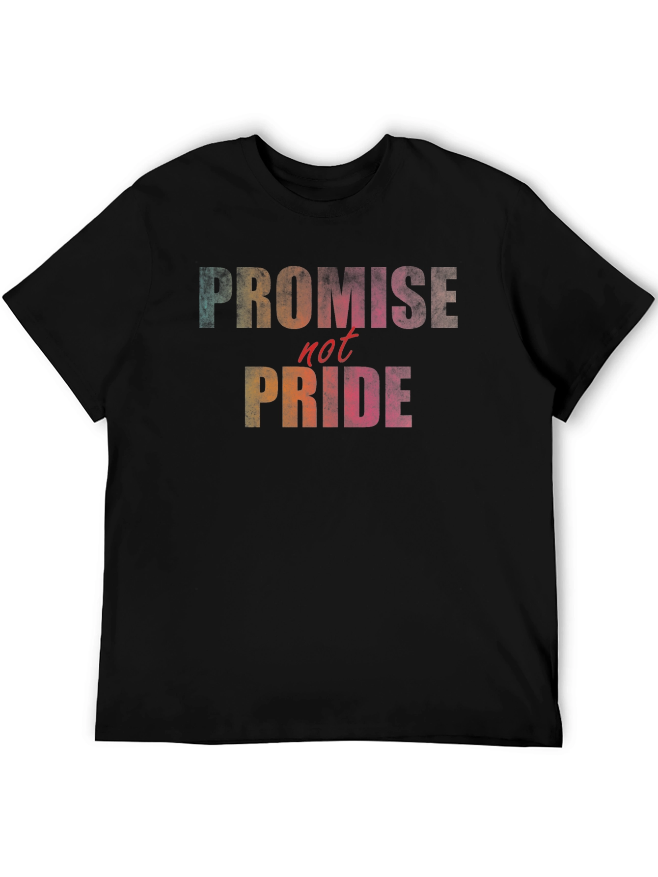 Promise Not Pride Graphic Tee - Black