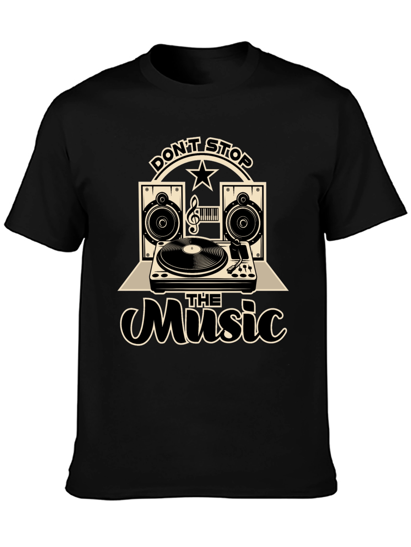 Dont Stop The Music Graphic T-Shirt