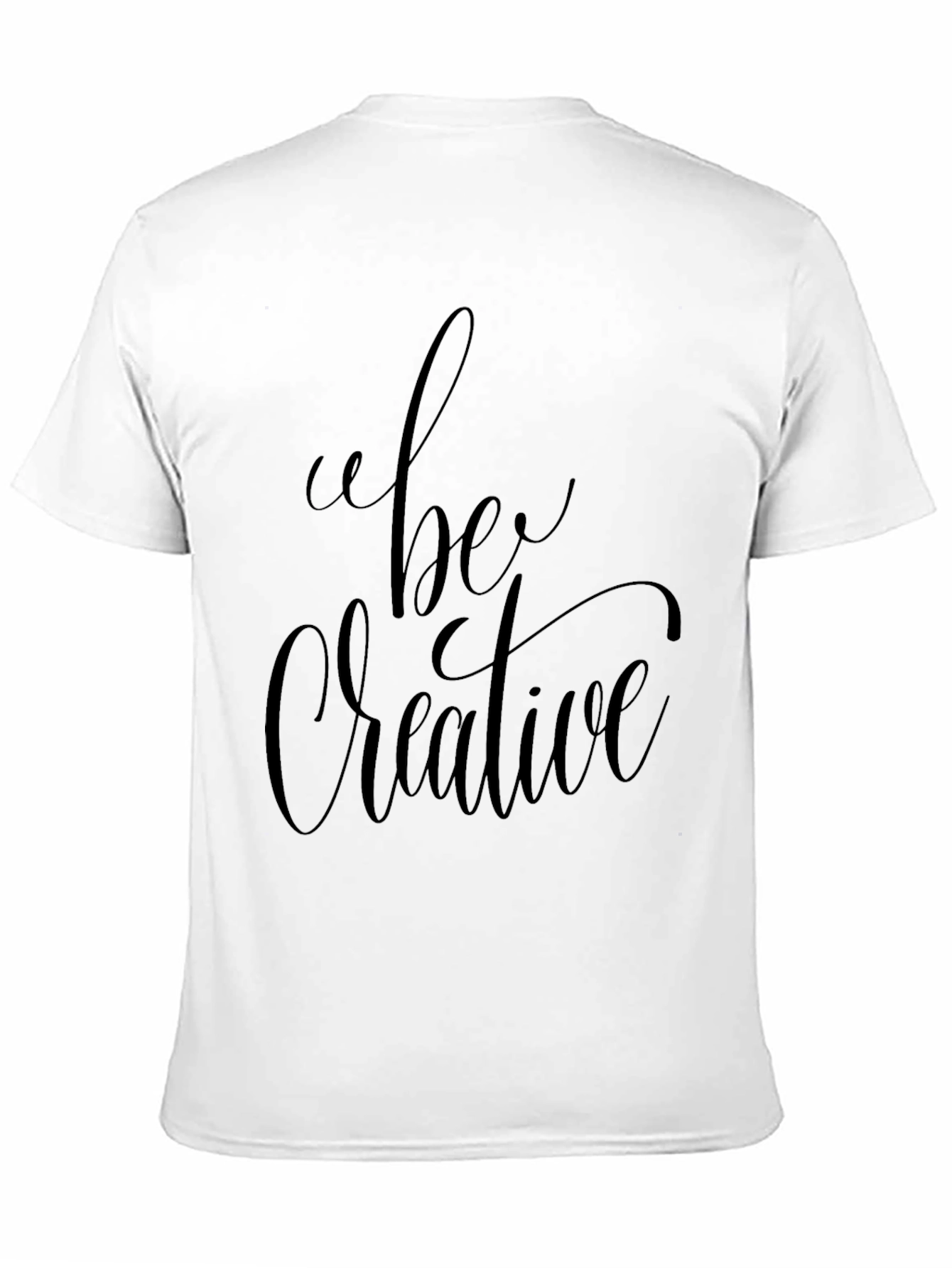 Be Creative Black T-Shirt