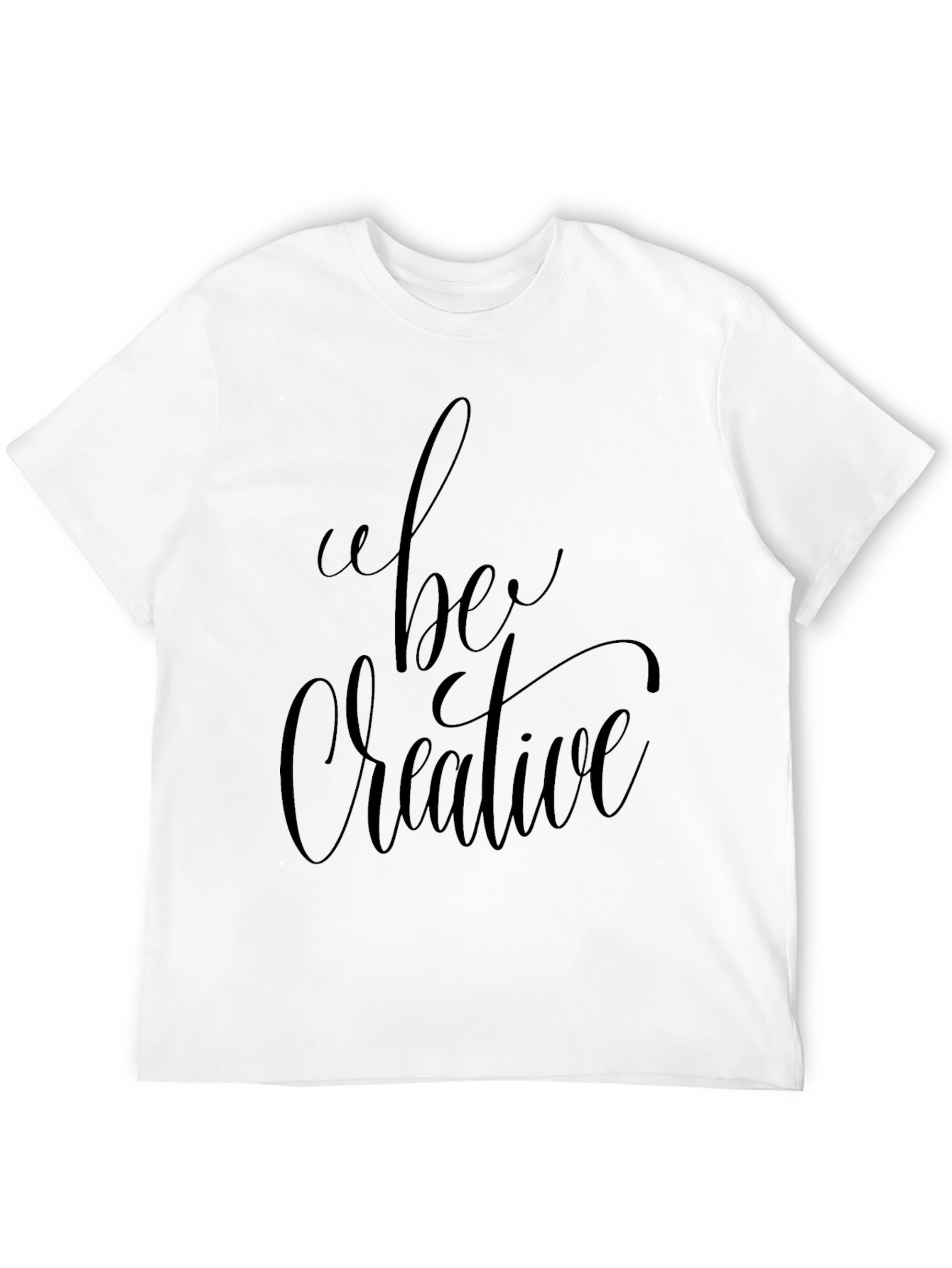 Be Creative Black T-Shirt