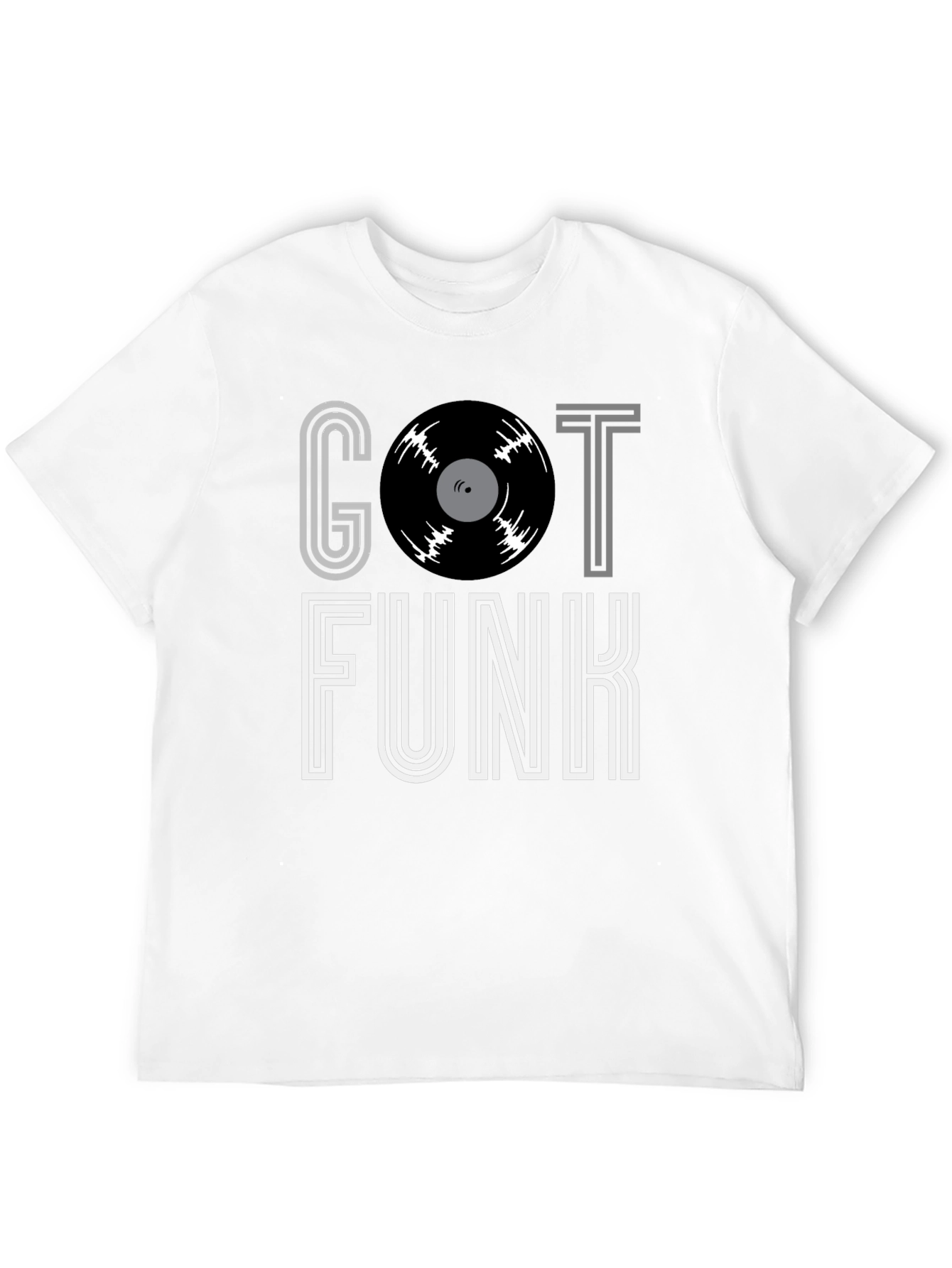 Got Funk Vinyl Record Graphic T-Shirt
