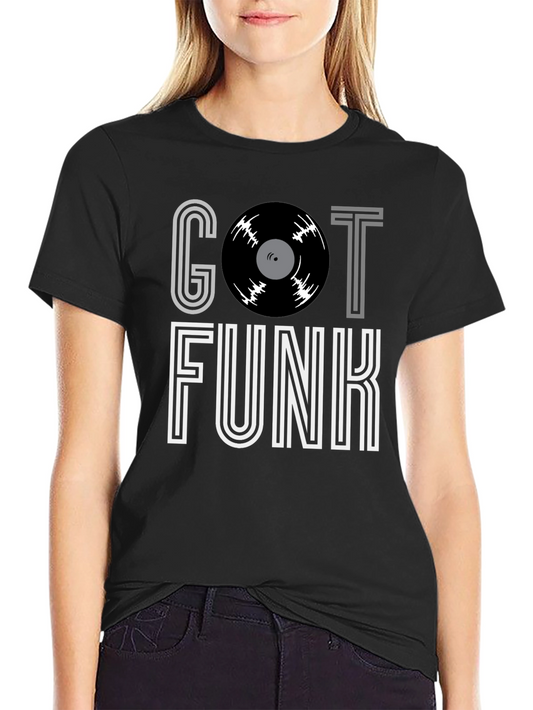 Got Funk Vinyl Record Graphic T-Shirt