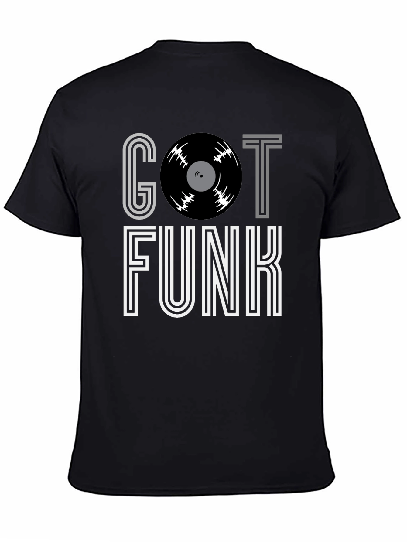 Got Funk Vinyl Record Graphic T-Shirt
